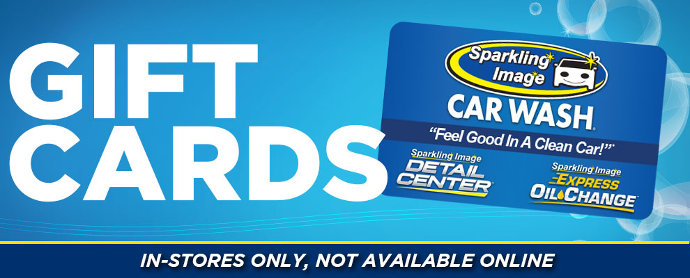 Car Wash - Gift Cards